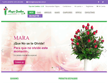 Tablet Screenshot of magicgarden.com.pe
